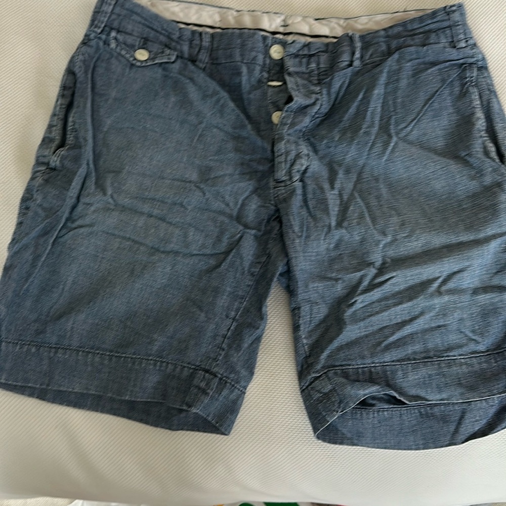 Polo chambray shorts size 33